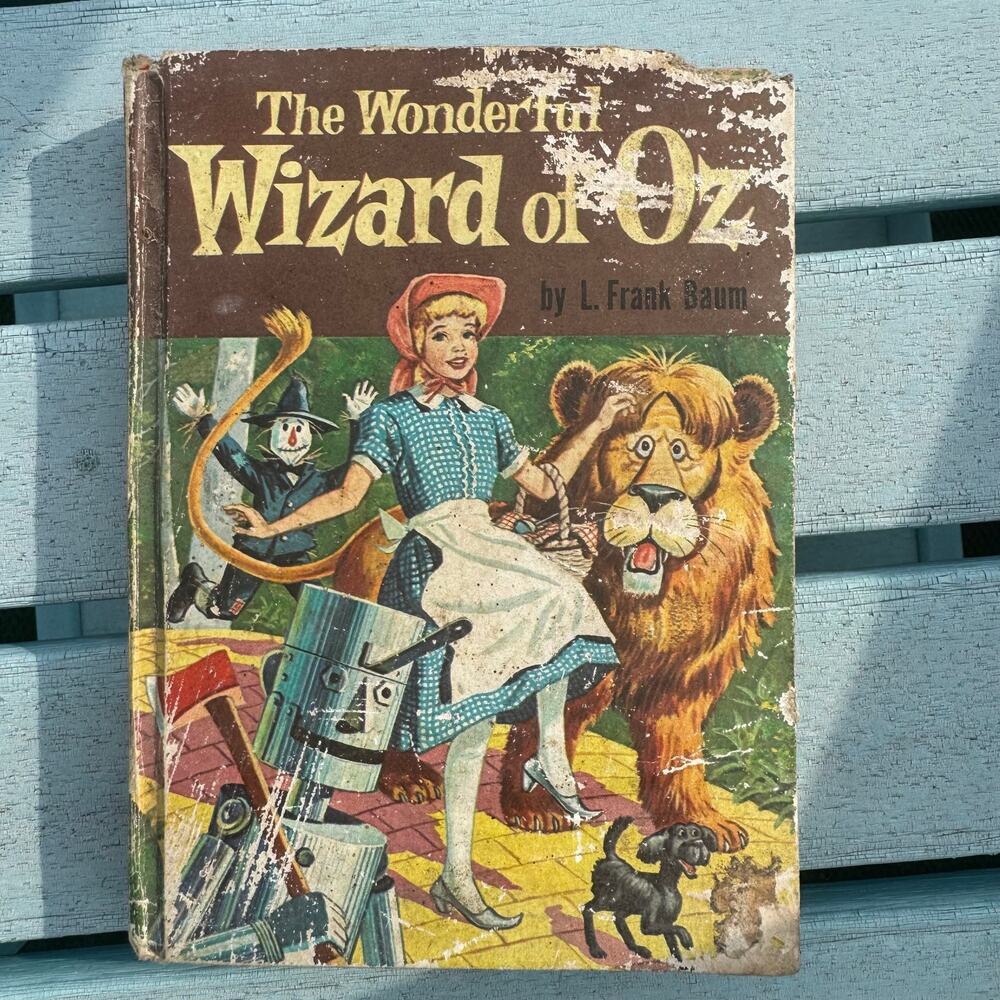 Wonderful Wizard of Oz 1957 First Whitman Edition L. Frank Baum Russell Schulz